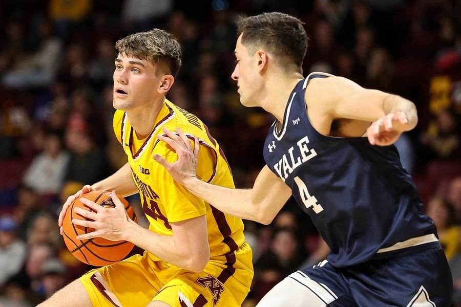 NCAA Basketball: Yale at Minnesota