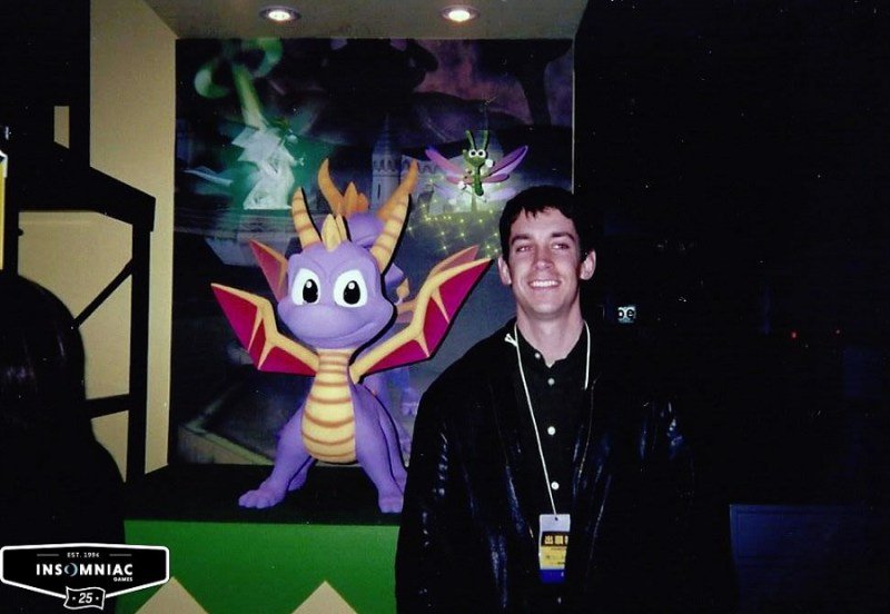 Ted‍ Price ‌in the Spyro days⁣ in the 1990s.