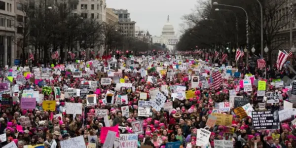 مظاهرات أمريكا ضد ترامب — SA news