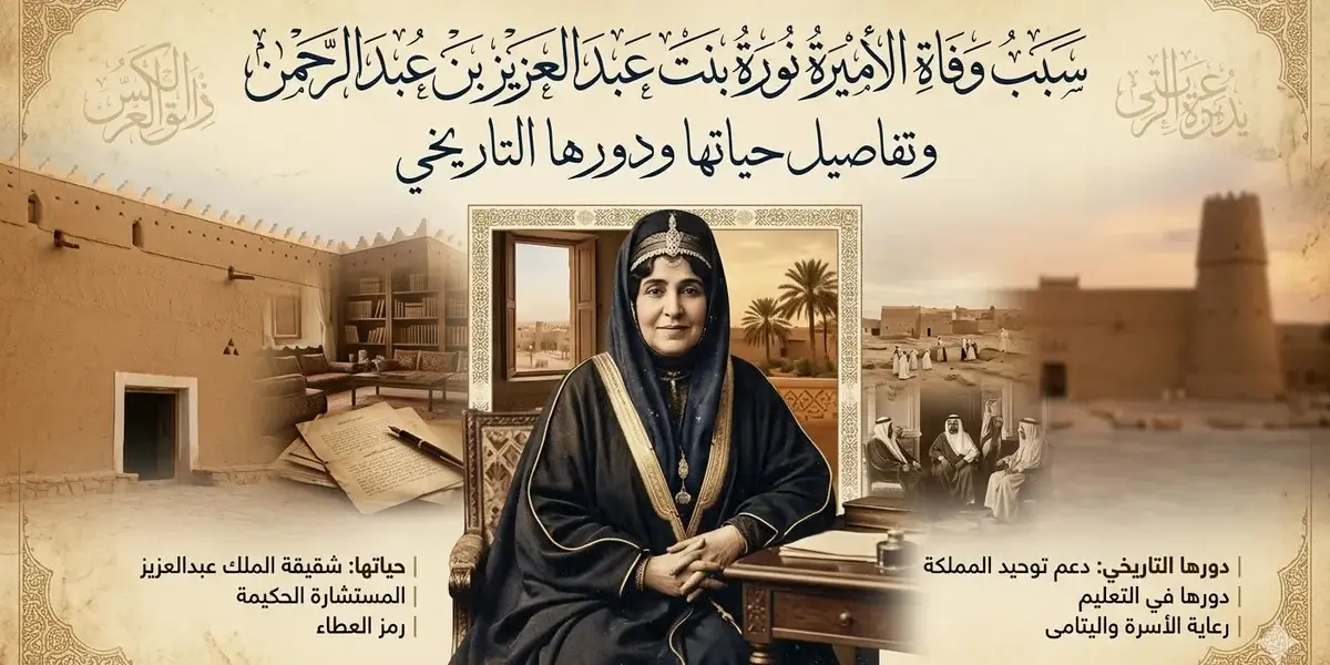 وفاة الأميرة نورة آل سعود — SA news