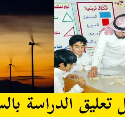 تعليق الدراسة غدا — SA news