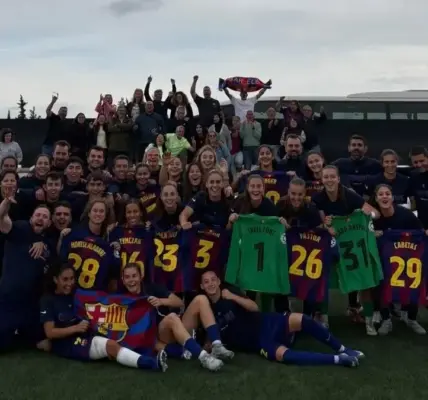 نادي برشلونة للسيدات ضد بايرن ميونخ للسيدات — SA news