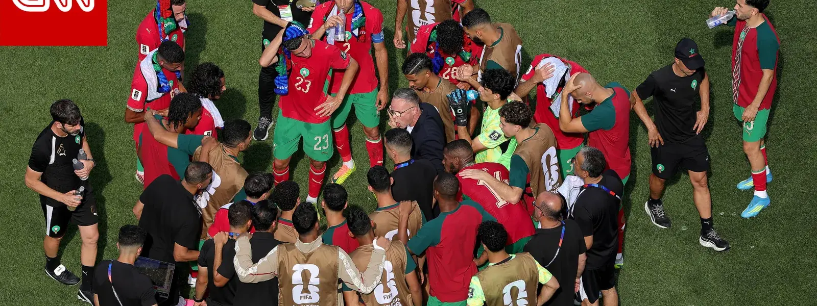 هذا ما فعله لاعبو المغرب بعد إقصائهم من كأس العالم
