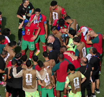 هذا ما فعله لاعبو المغرب بعد إقصائهم من كأس العالم