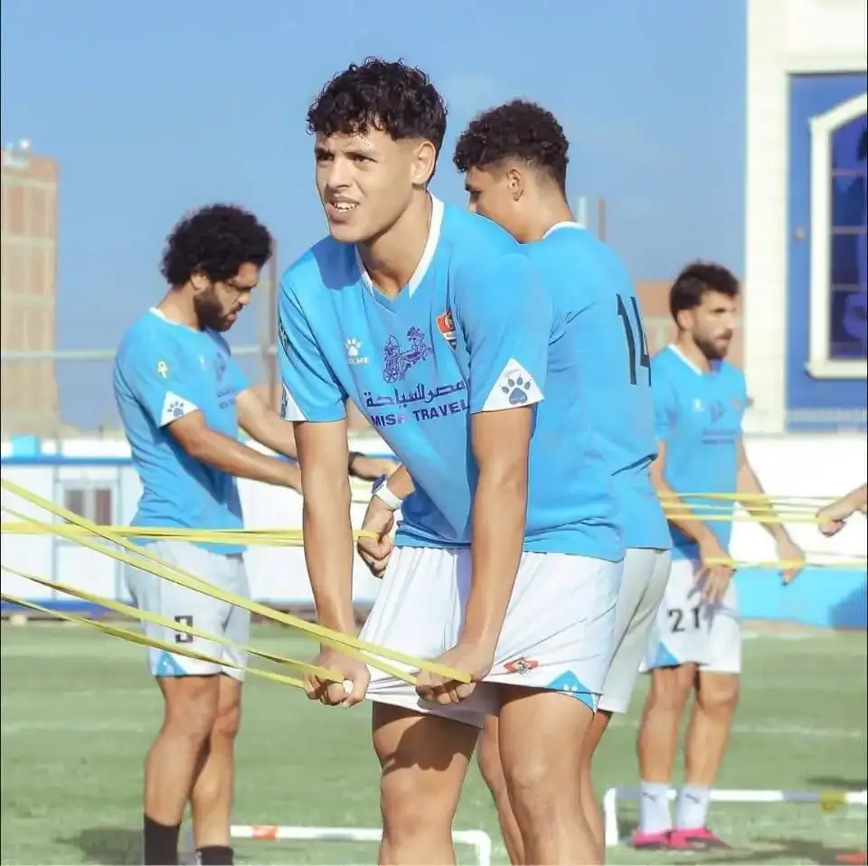 محمود صلاح لاعب غزل المحلة