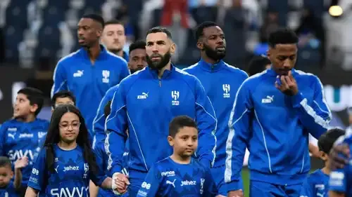 كريم بنزيما نجم الهلال السعودي الجديد